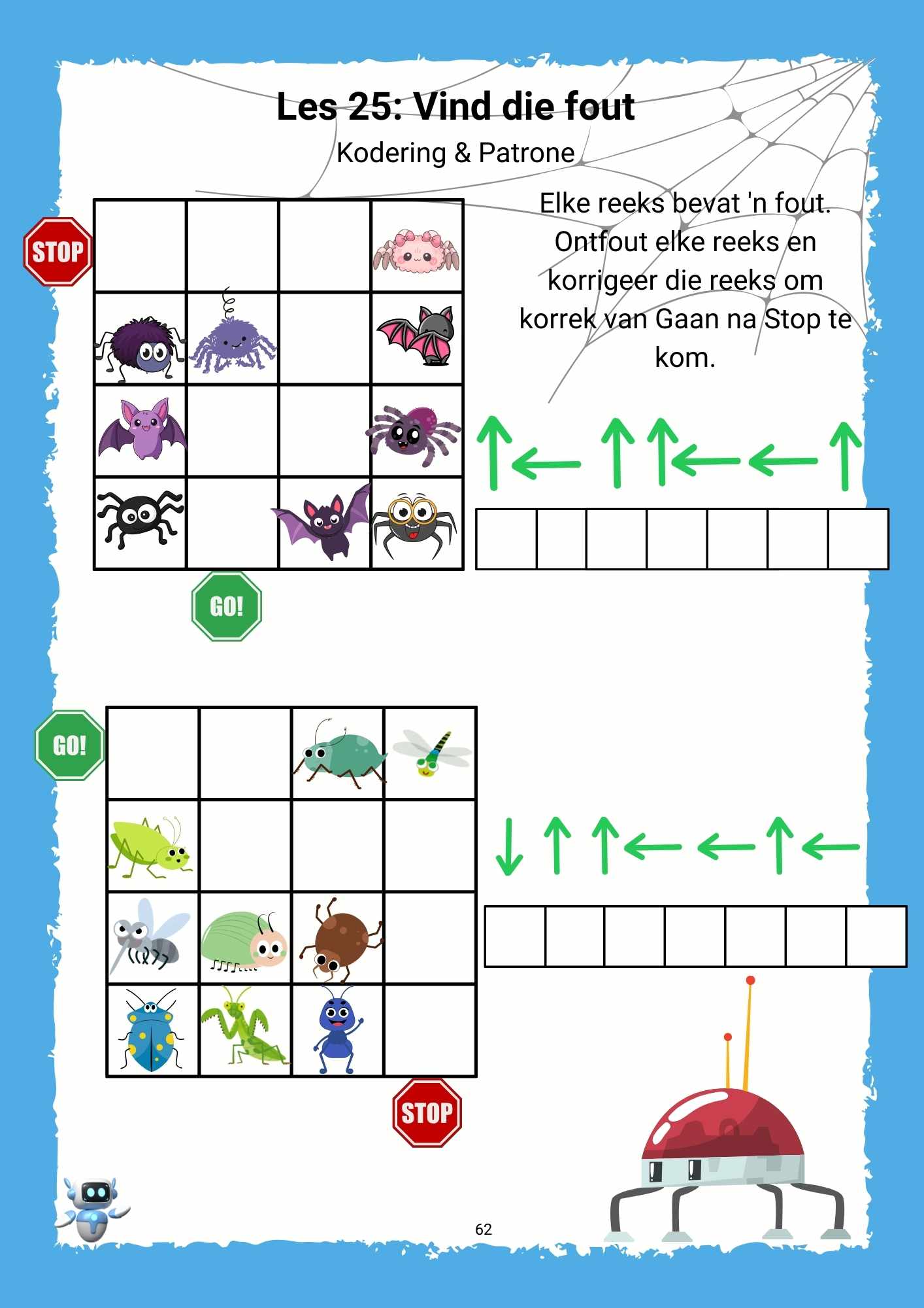 Gr 1 Werkboek -  Kodering & Robotika