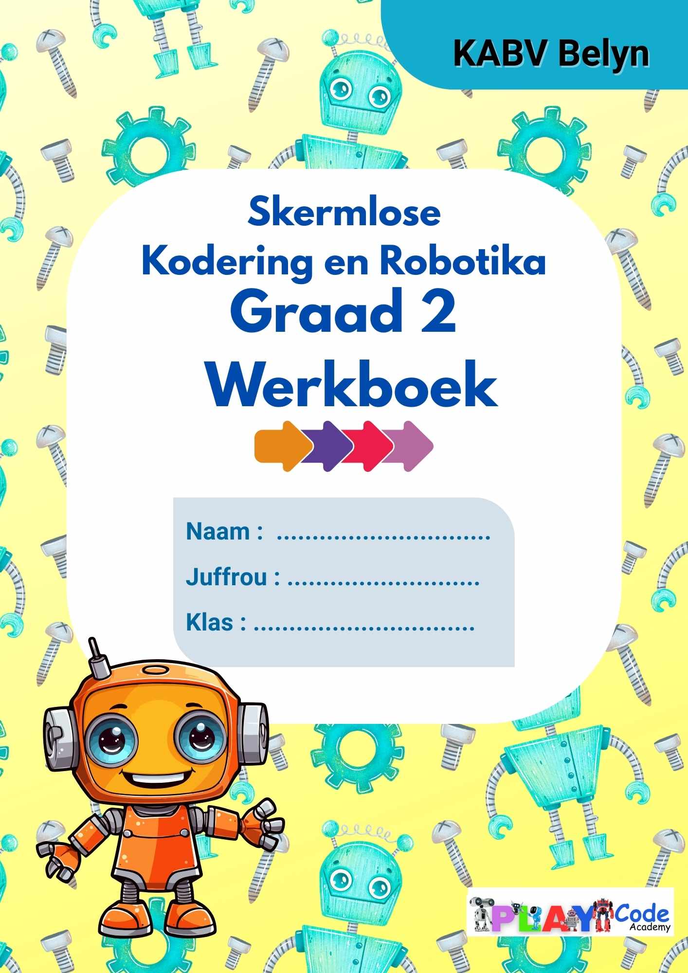 Gr 2 E-Book Werkboek -  Kodering & Robotika