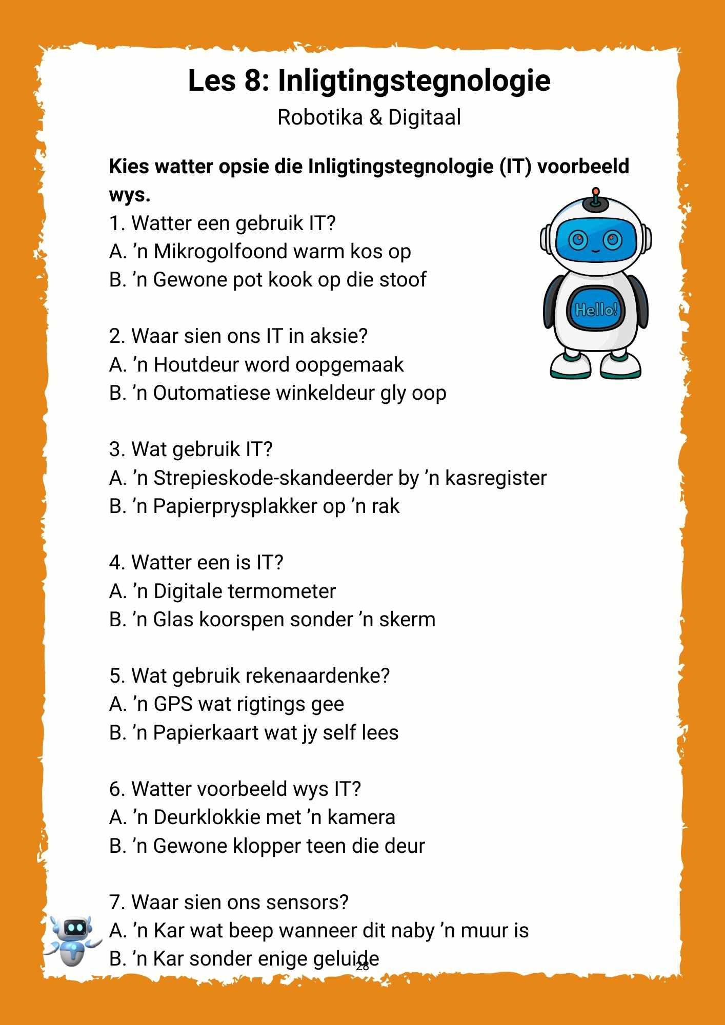 Gr 2 E-Book Werkboek -  Kodering & Robotika