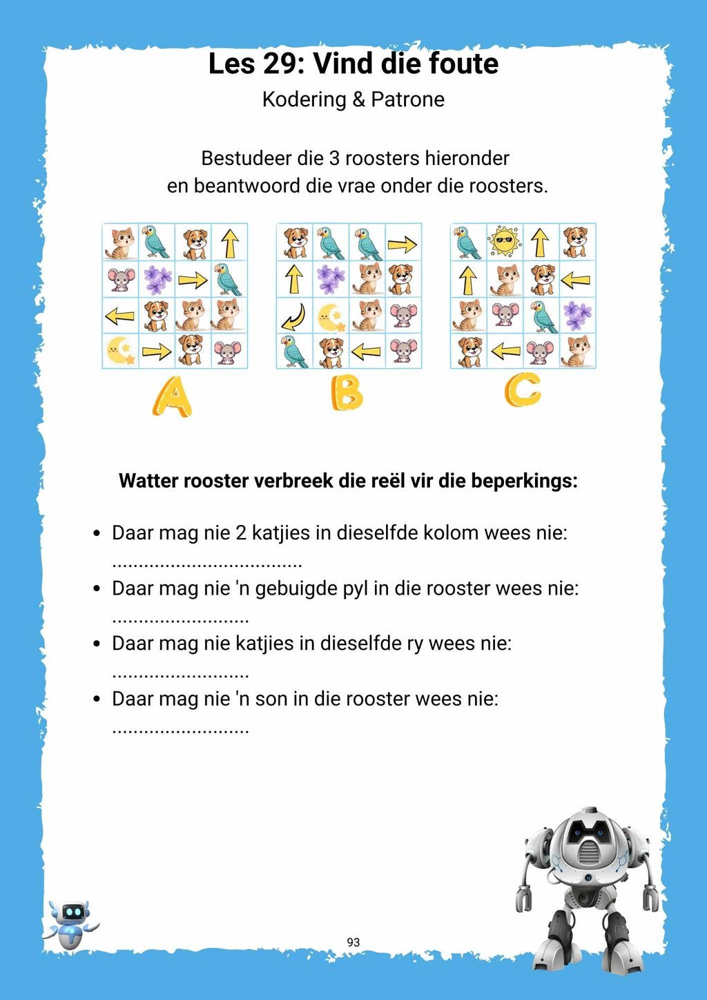 Gr 2 E-Book Werkboek -  Kodering & Robotika