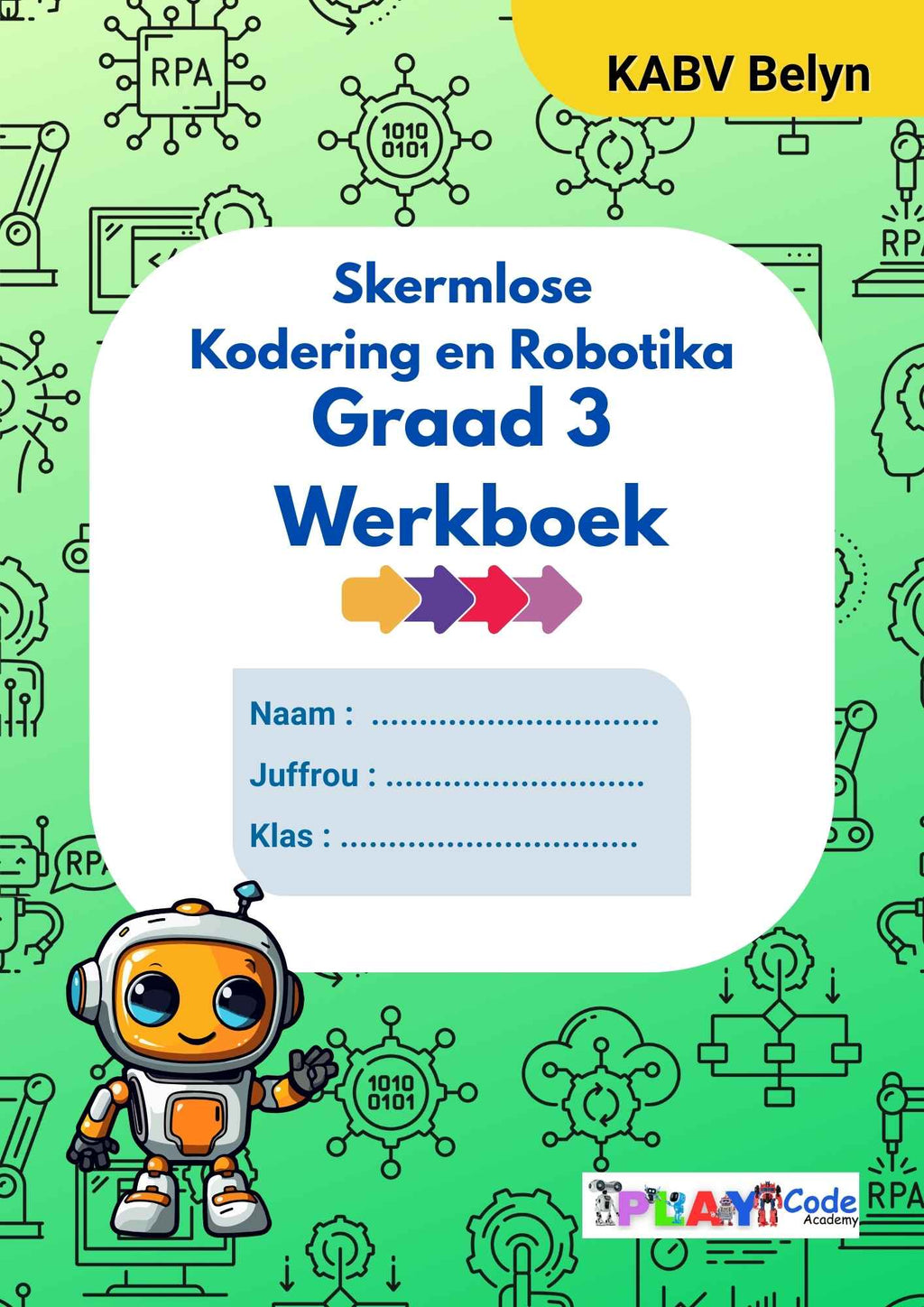 Gr 3 E-Book Werkboek - Kodering & Robotika