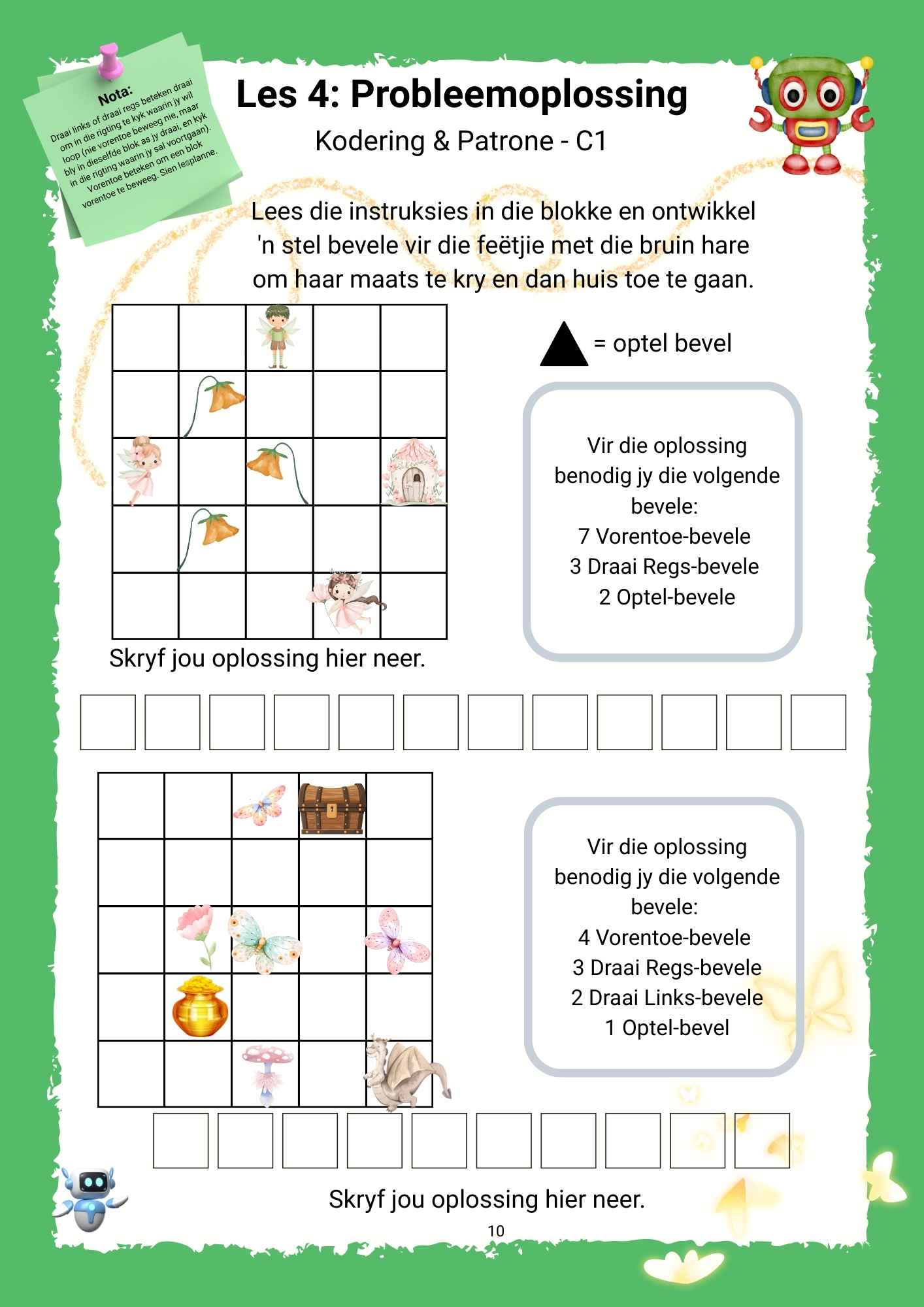 Gr 3 E-Book Werkboek - Kodering & Robotika