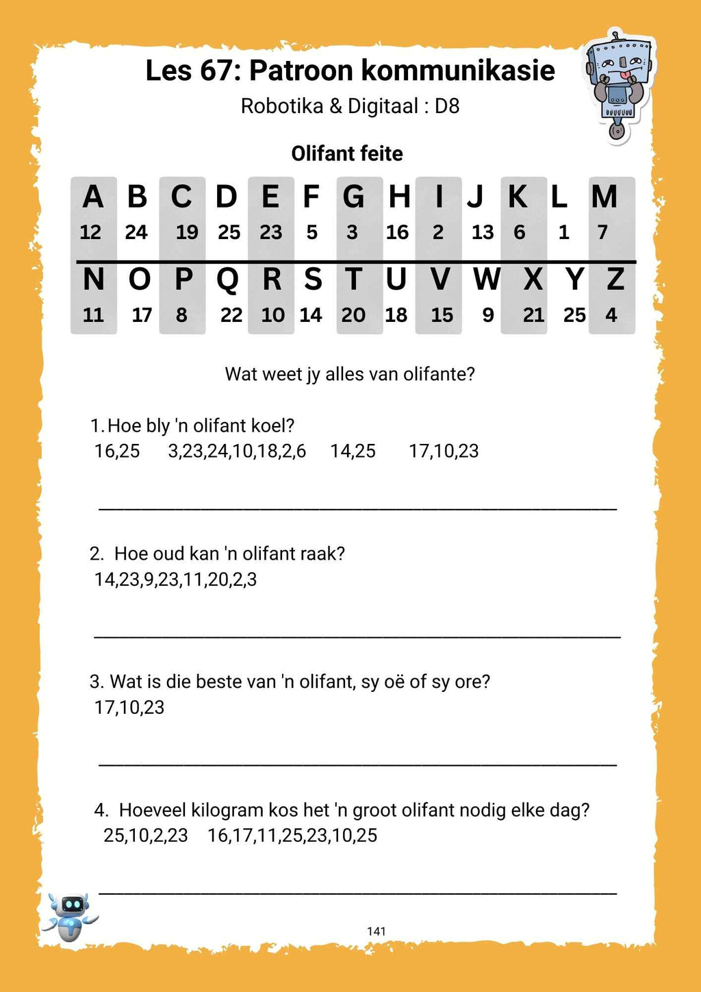Gr 3 E-Book Werkboek - Kodering & Robotika