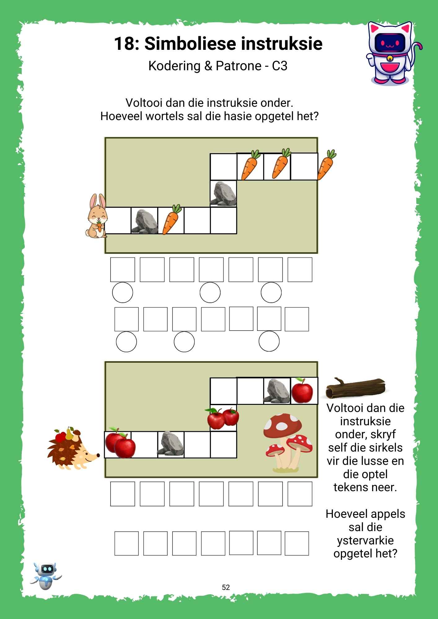 Gr 3 E-Book Werkboek - Kodering & Robotika