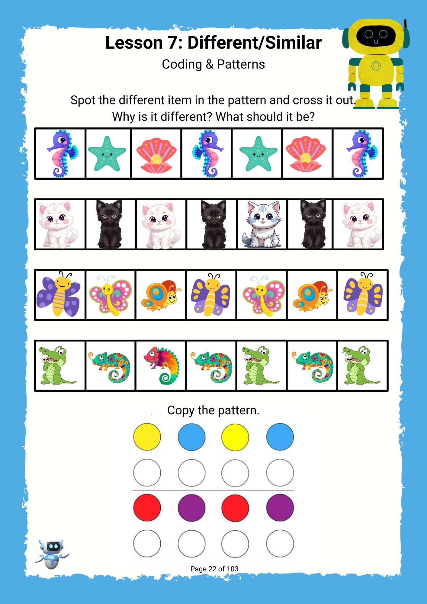 Gr R Workbook -  E-Book Coding & Robotics