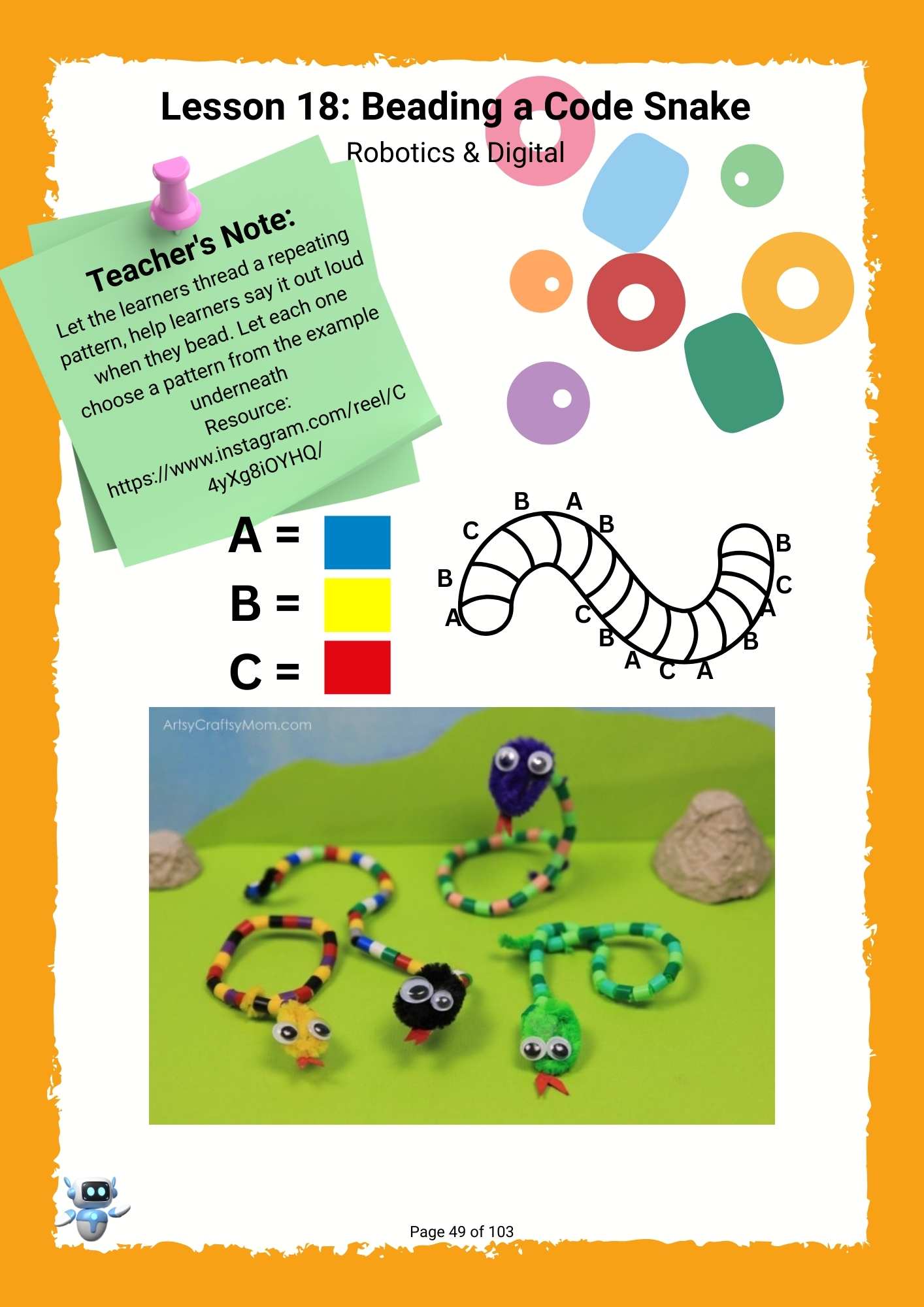 Gr R Workbook -  Coding & Robotics