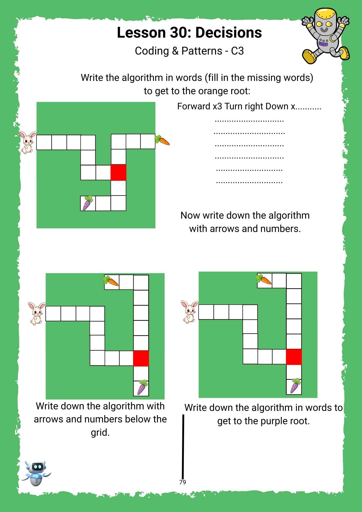 Gr 3 E-Book Workbook - Coding & Robotics