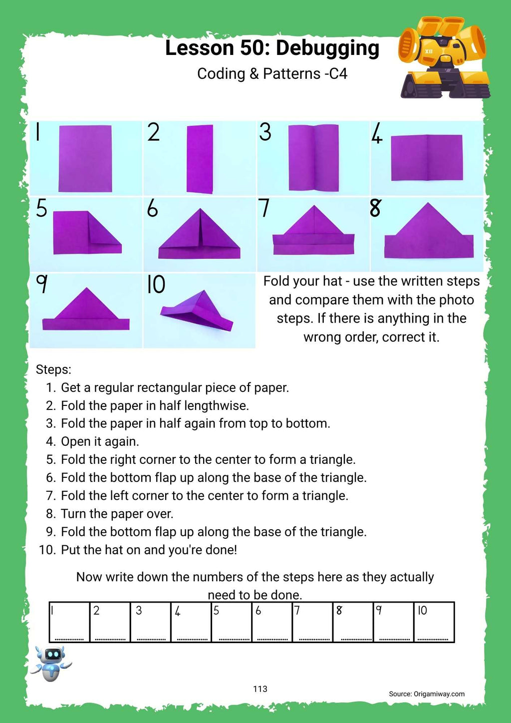 Gr 3 E-Book Workbook - Coding & Robotics