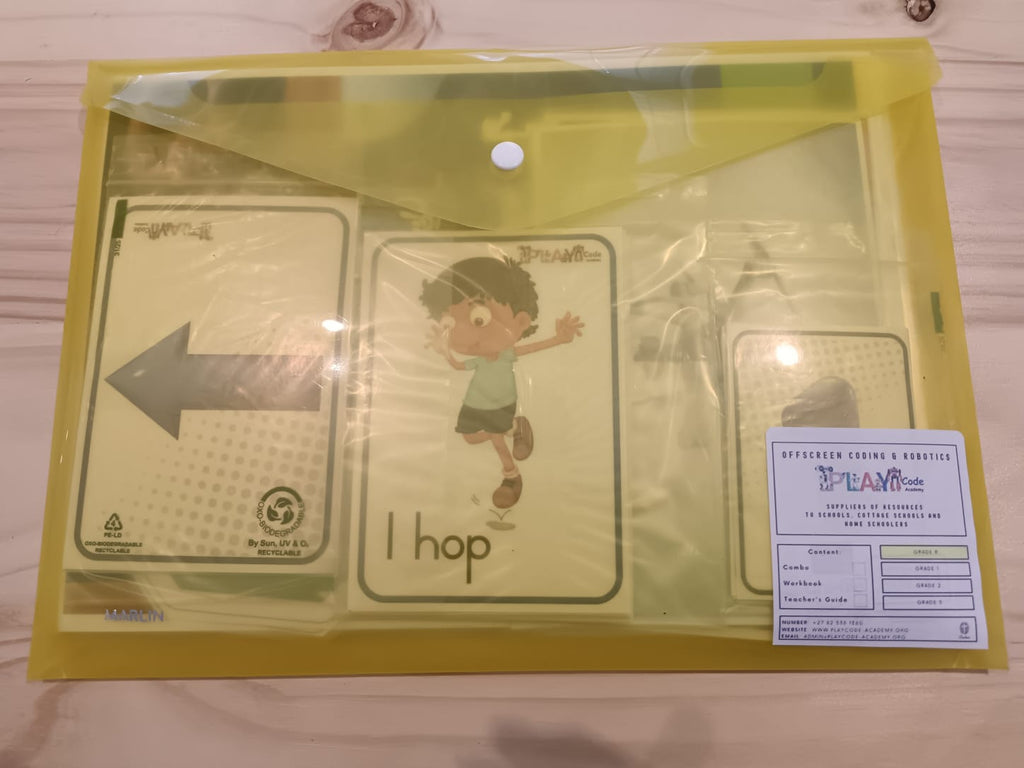 Printed and laminated extra material in Lesson plans book