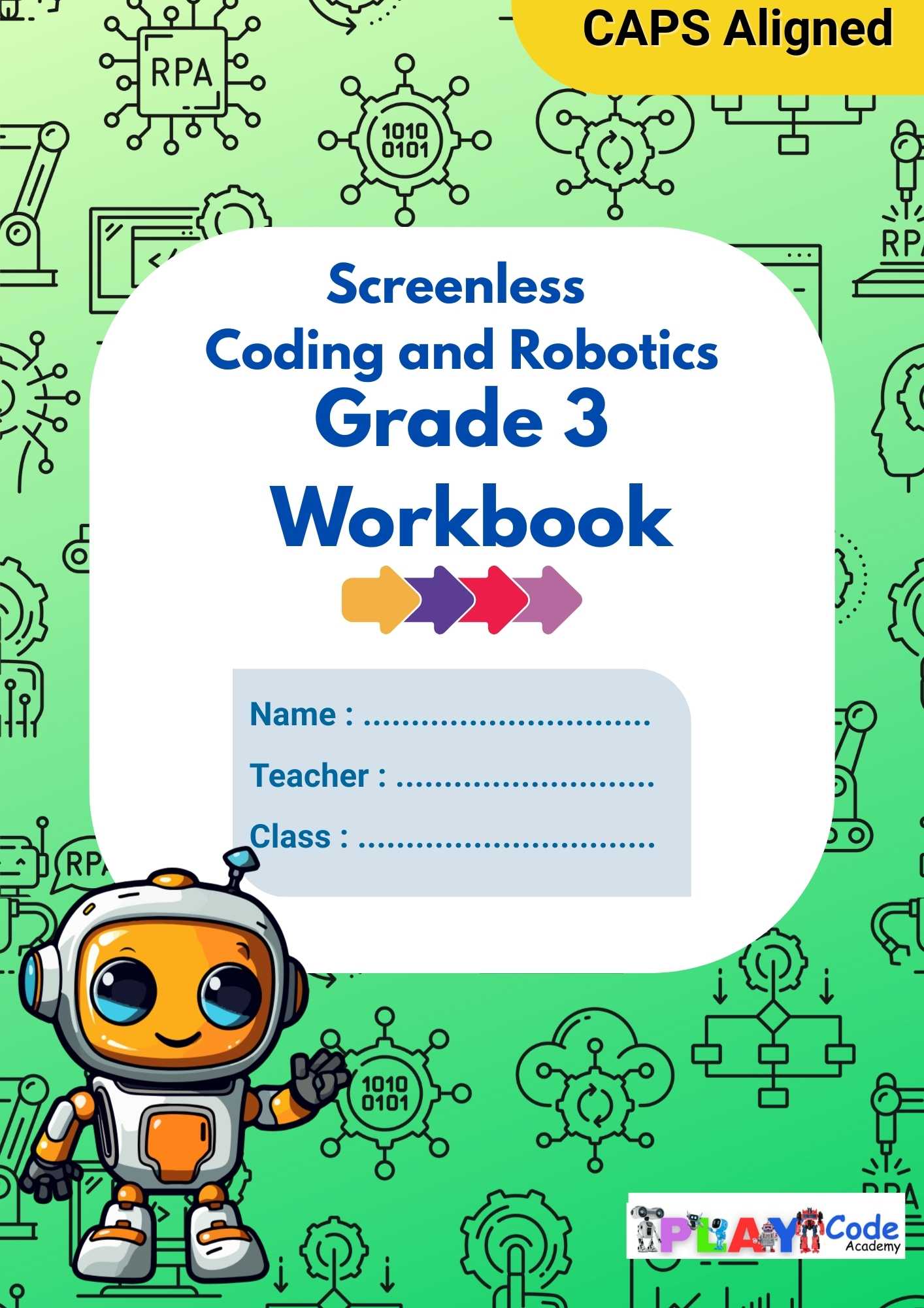 Gr 3 E-Book Workbook - Coding & Robotics
