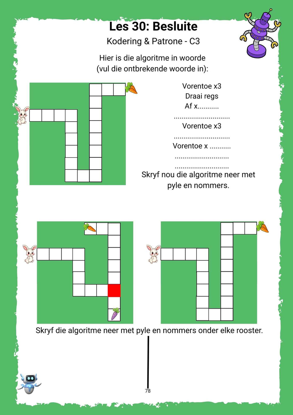 E-Book Gr 3 Offscreen Coding & Robotics WORKBOOK